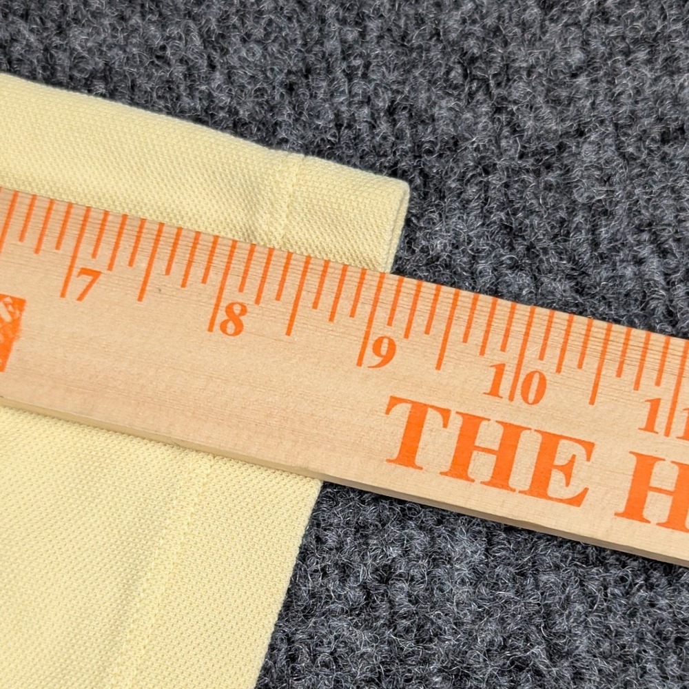 Tommy Bahama Mens T-Shirt M Yellow Silk Cotton Blend Pique Short Sleeve Tee - Picture 12 of 14